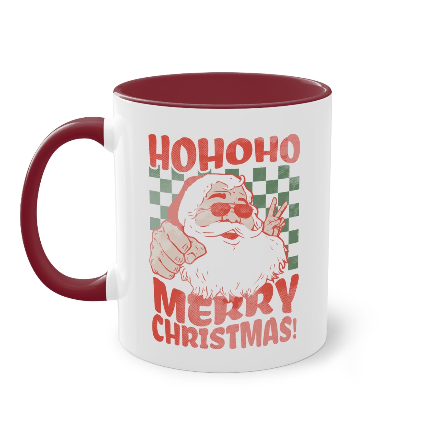 Hoho Merry Christmas - Zwei-Ton-Kaffeetasse