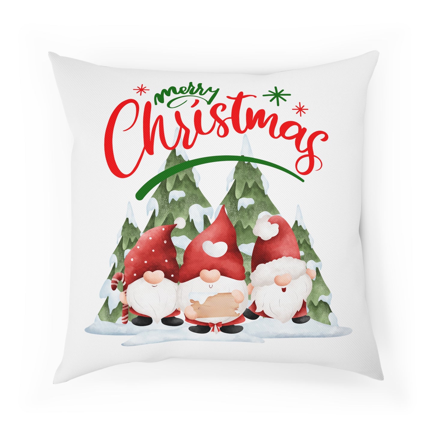 Merry Christmas Wichtel - Sofa-/Dekokissen