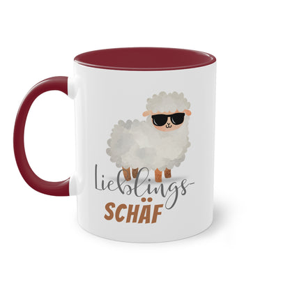 Lieblings-Schäf - Zwei-Ton-Tasse