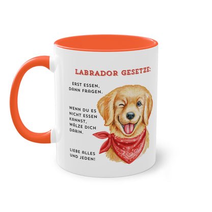 Labrador Gesetze - Zwei-Ton-Tasse