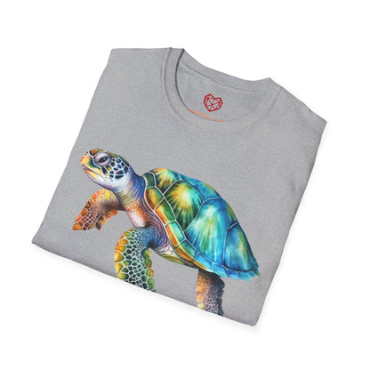 Schildkröte - Unisex Softstyle T-Shirt