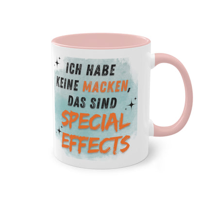 Ich habe keine Macken - Zwei-Ton-Kaffeetasse