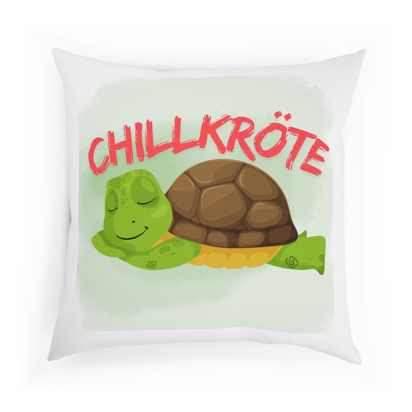 Chillkröte - Sofa-/Dekokissen