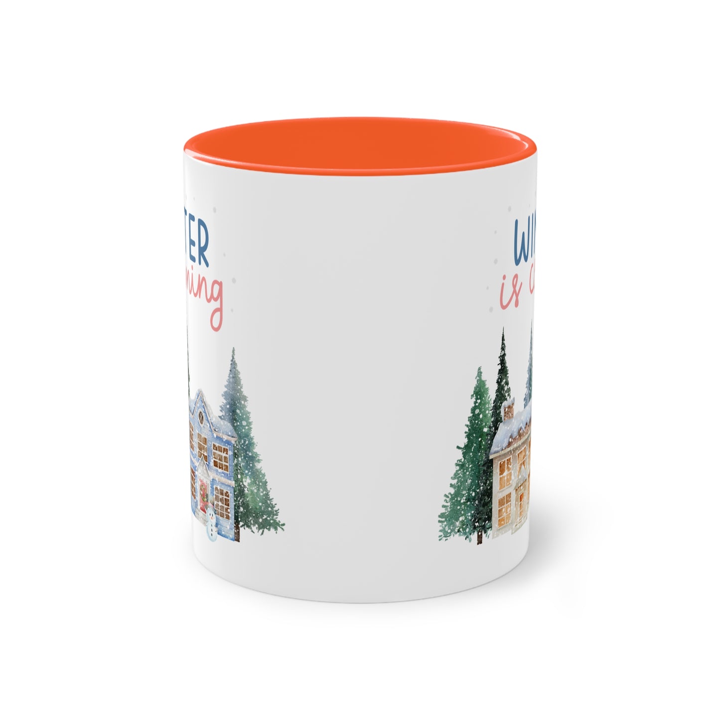 Winter is coming - Zwei-Ton-Kaffeetasse