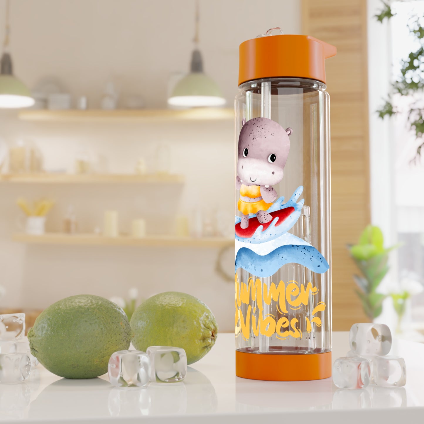 Summer vibes - Infuser-Wasserflasche