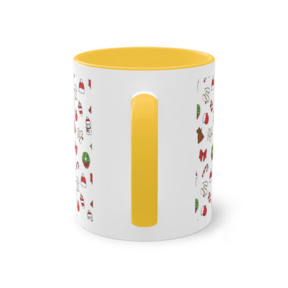 Merry Christmas (2) - Zwei-Ton-Kaffeetasse