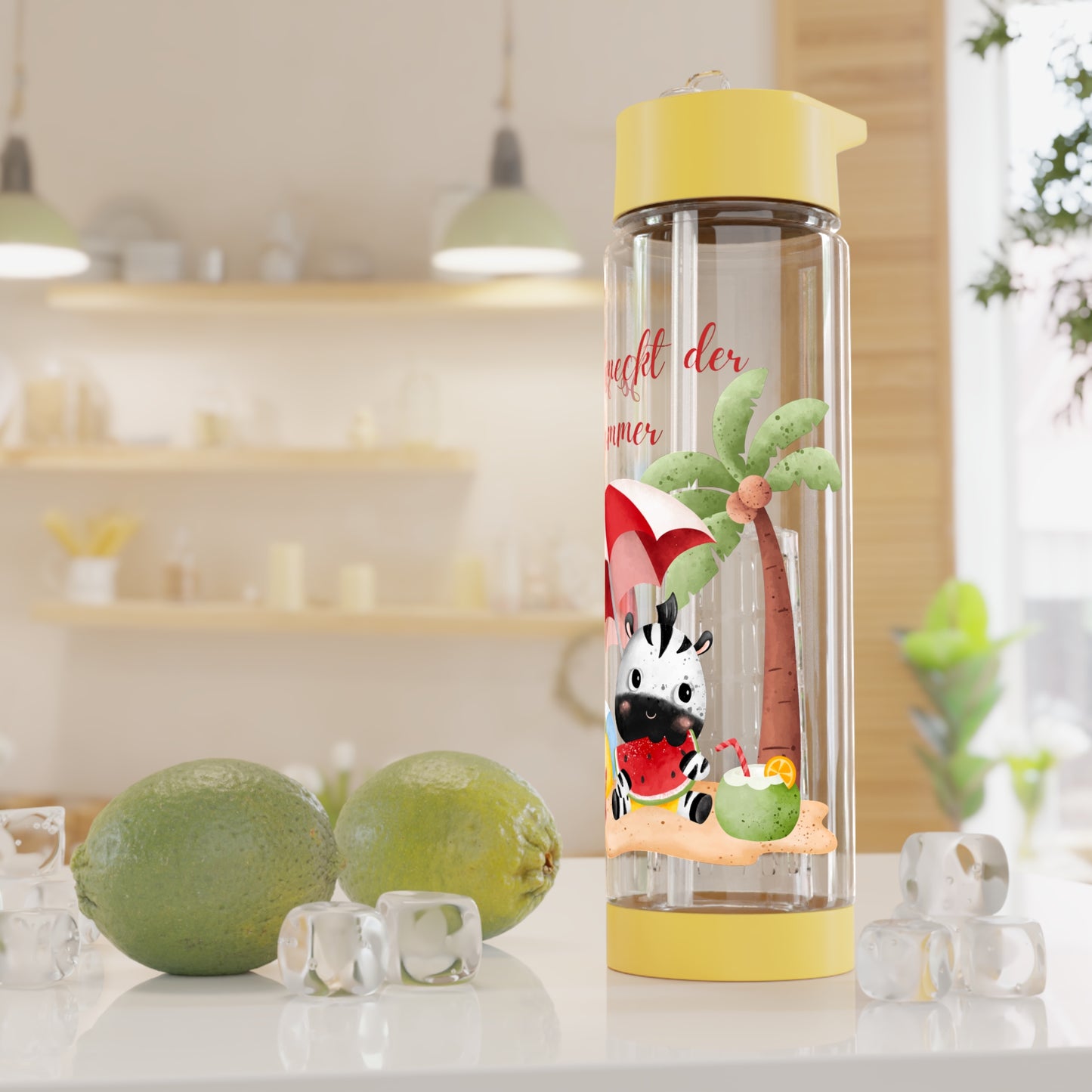 So schmeckt der Sommer - Infuser-Wasserflasche