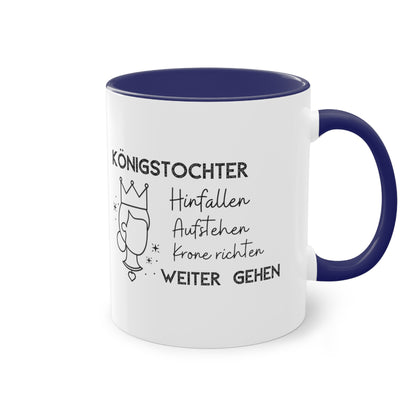 Königstochter - Zwei-Ton-Kaffeetasse