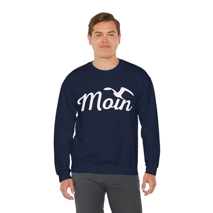 Unisex Sweatshirt - Moin mit Möwe