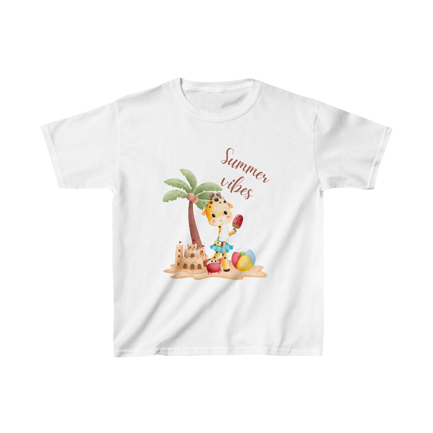 Summer vibes 2 - Kinder-Baumwoll-T-Shirt