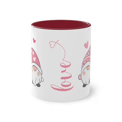 Wichtel Love - Zwei-Ton-Kaffeetasse