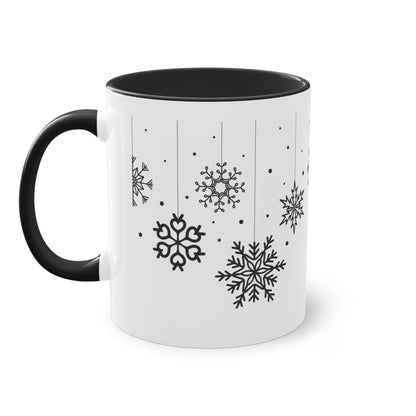 Schneeflöckchen - Zwei-Ton-Kaffeetasse