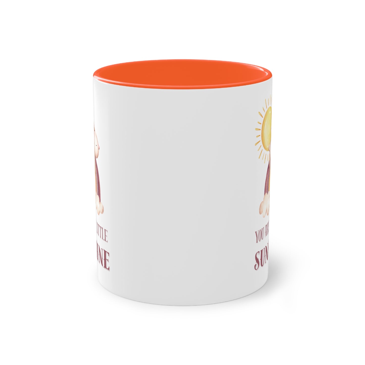 You are my little sunshine - Zwei-Ton-Kaffeetasse