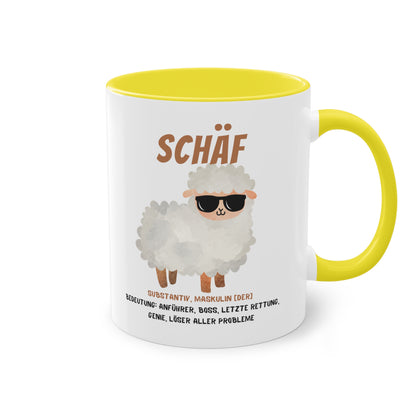 Schäf - Zwei-Ton-Kaffeetasse