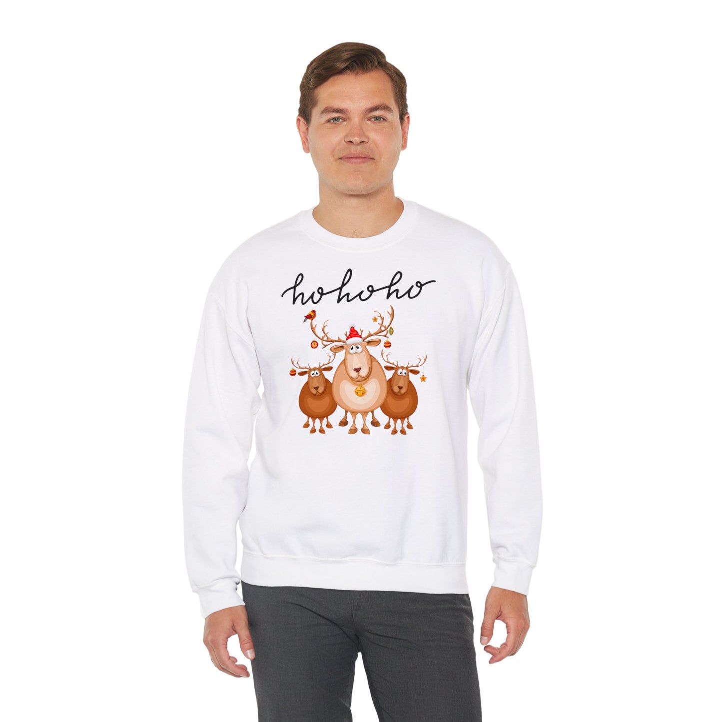 Ho ho ho Rentiere - Unisex Sweatshirt