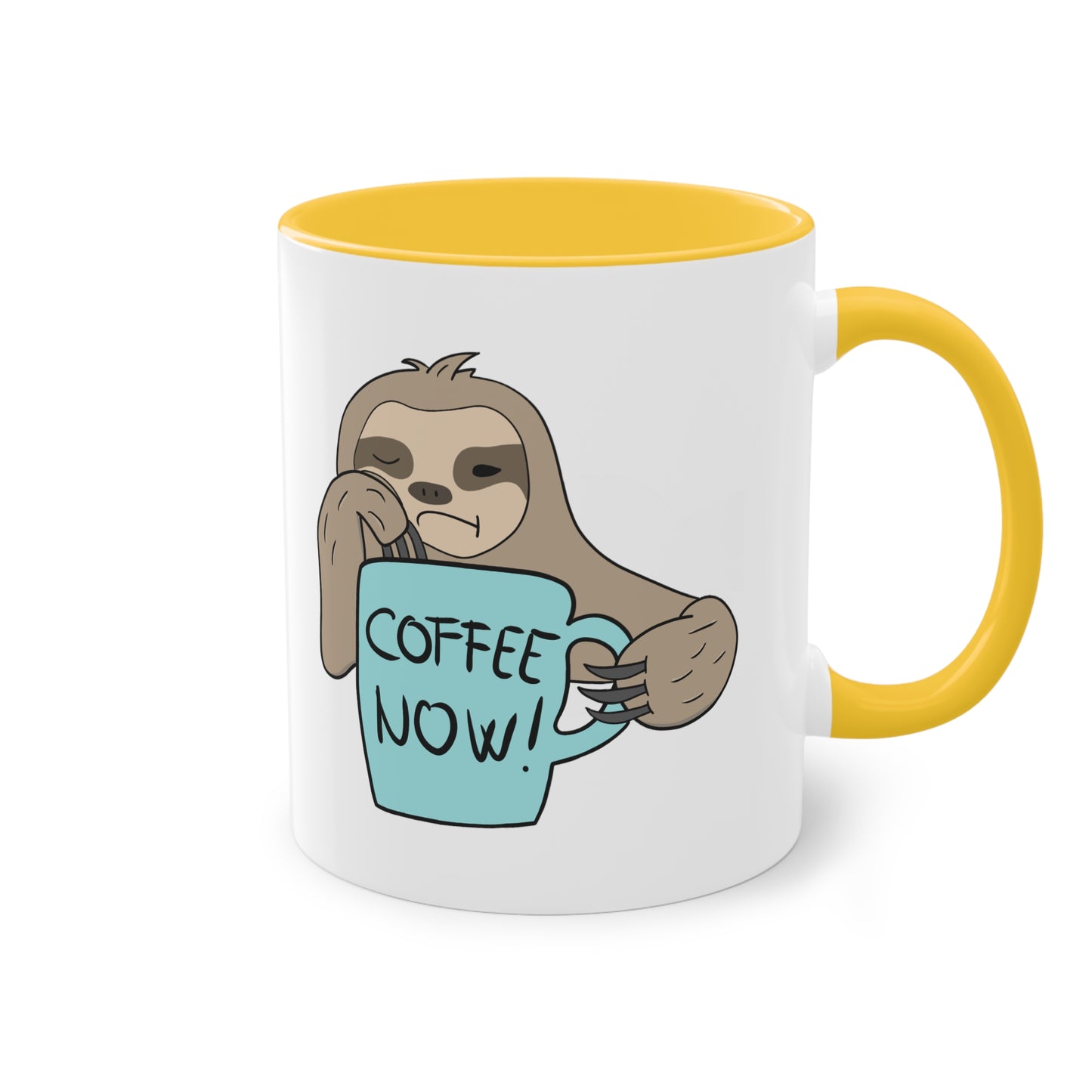 Coffee now - Zwei-Ton-Kaffeetasse