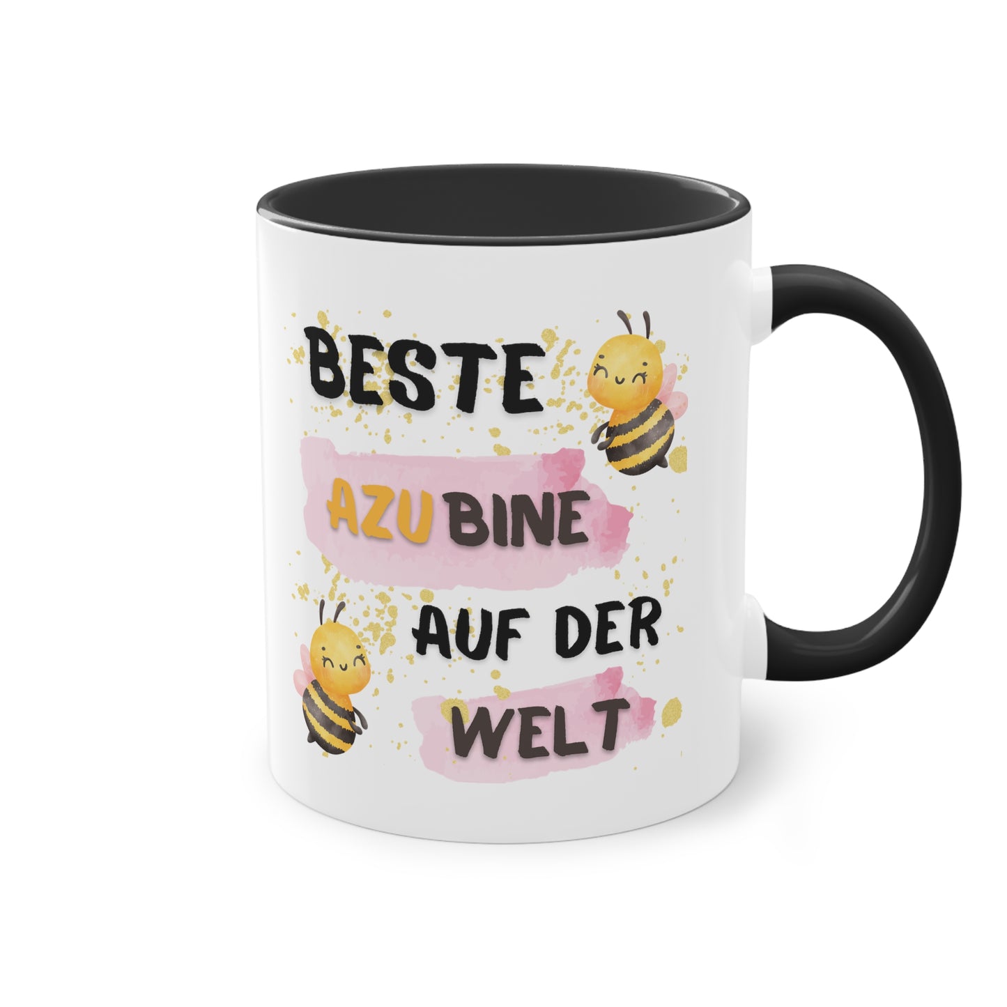 Beste Azubine auf der Welt - Zwei-Ton-Kaffeetasse