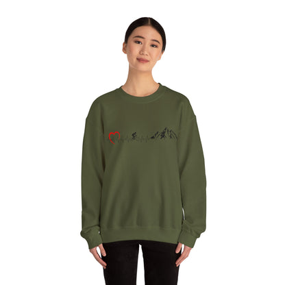 Unisex Sweatshirt - Mountainbikeliebe