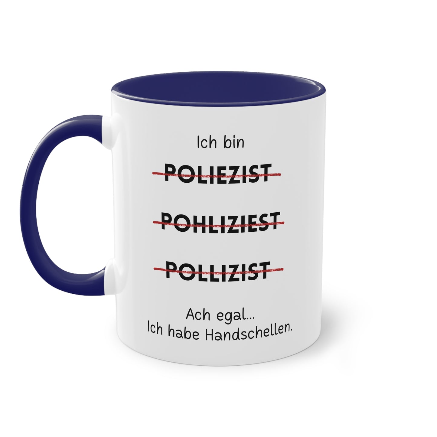 Ich bin Polizist - Zwei-Ton-Tasse