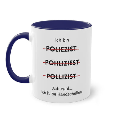 Ich bin Polizist - Zwei-Ton-Tasse