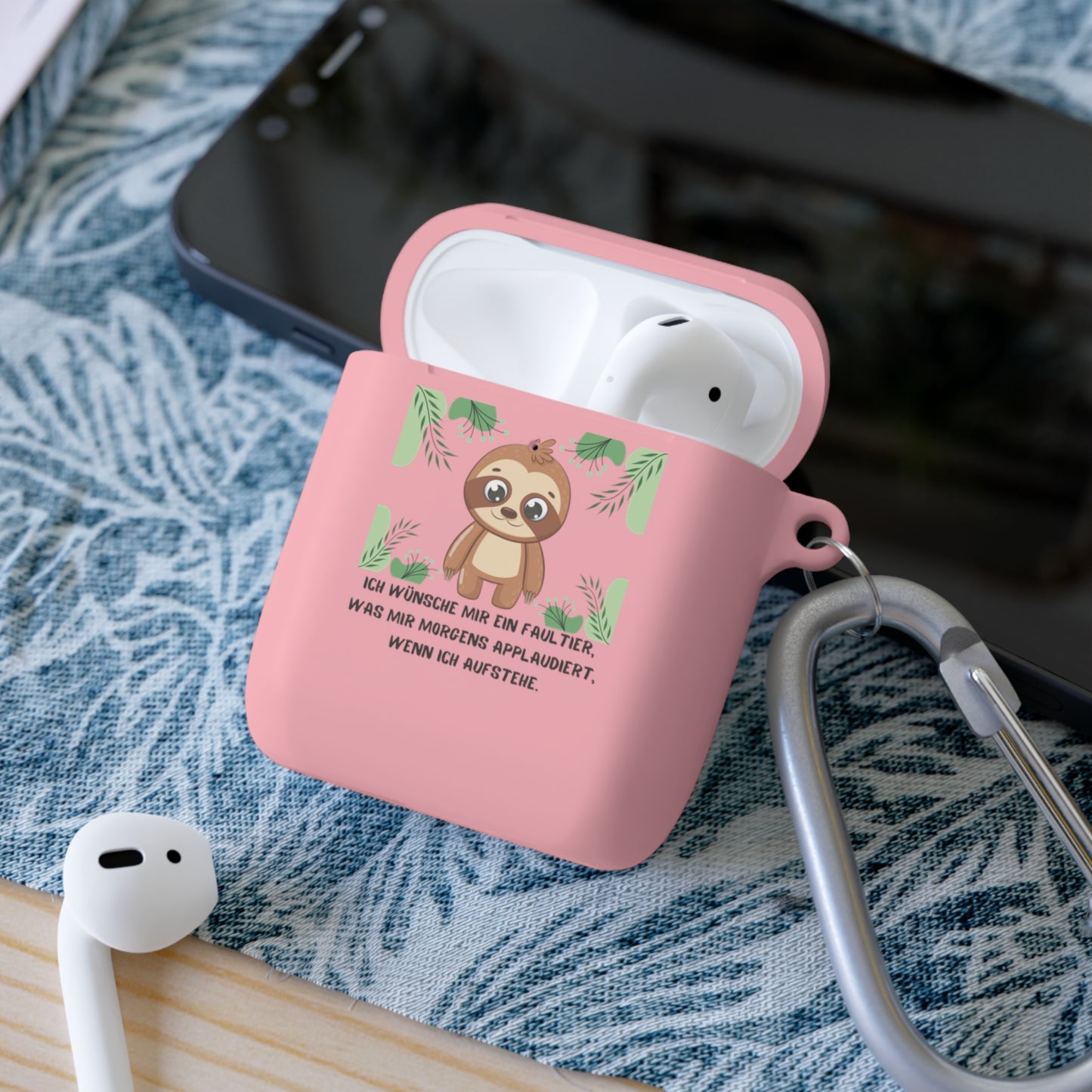 Ich wünsche mir ein Faultier - AirPods und AirPods Pro Case Cover