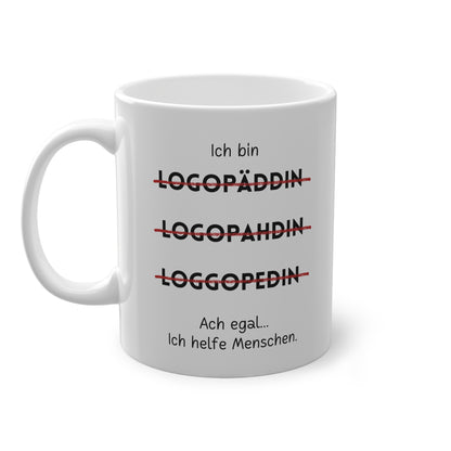 Ich bin Logopädin - Kaffeetasse