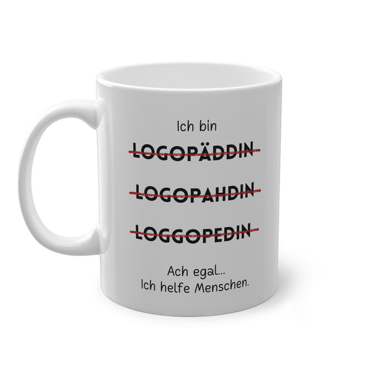 Ich bin Logopädin - Kaffeetasse