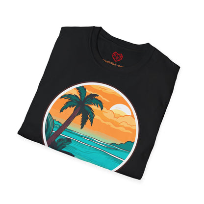 Beach day - Unisex Softstyle T-Shirt