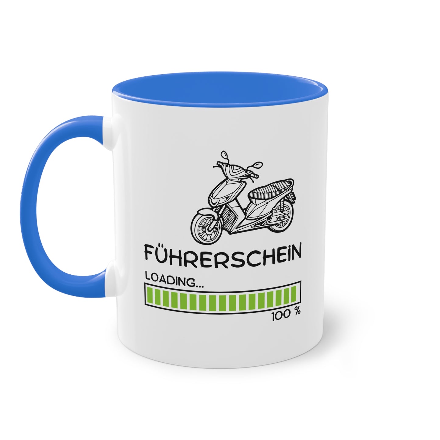 Roller/Mofa Führerschein loading - Zwei-Ton-Tasse