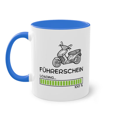 Roller/Mofa Führerschein loading - Zwei-Ton-Tasse