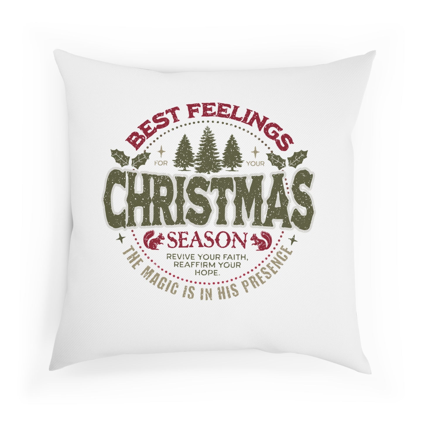 Best feelings Christmas Season - Sofa-/Dekokissen