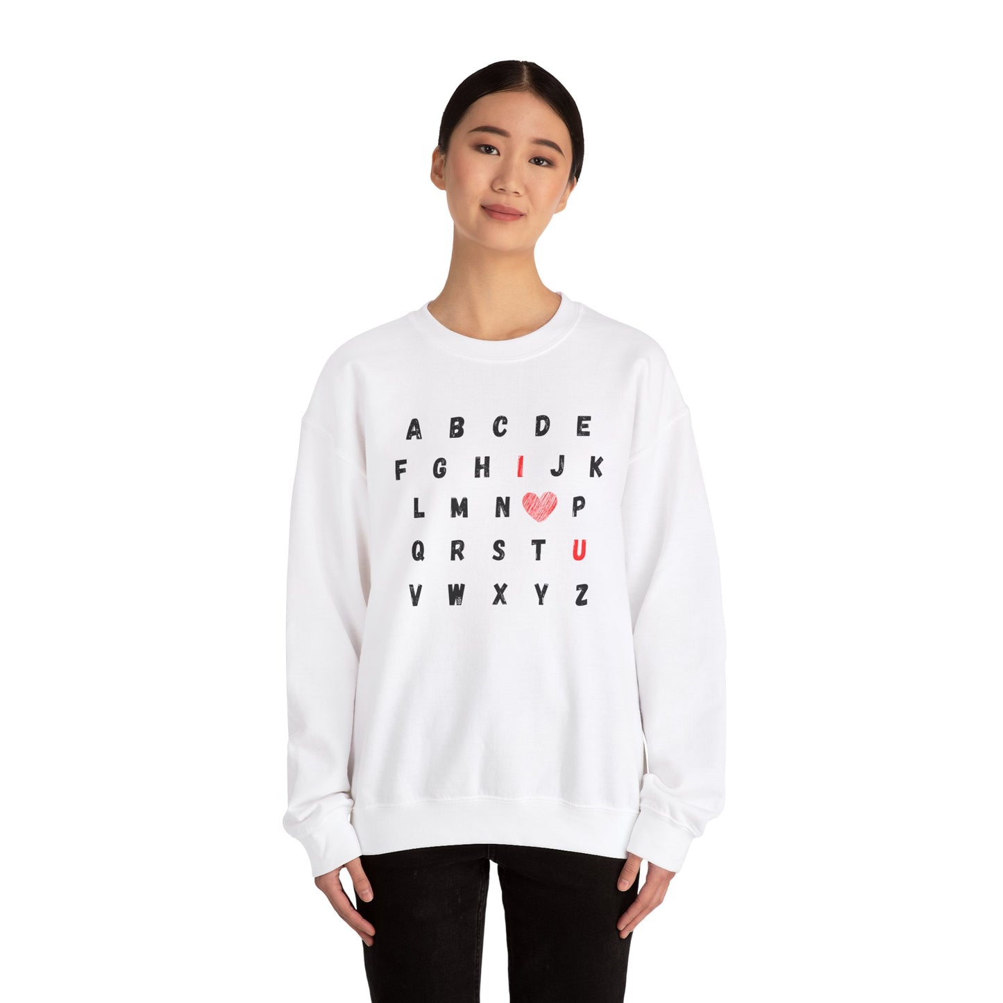 Unisex Sweatshirt -  I love you