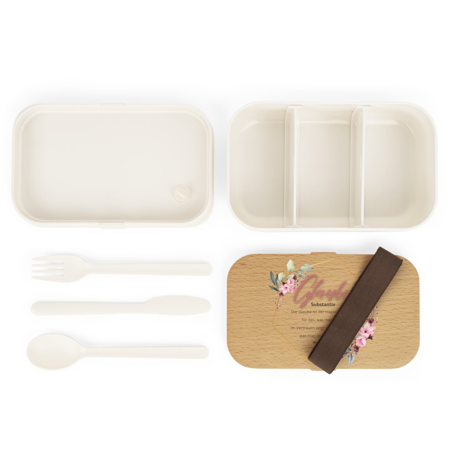 Glaube Substantiv (rosa) - Lunch Box