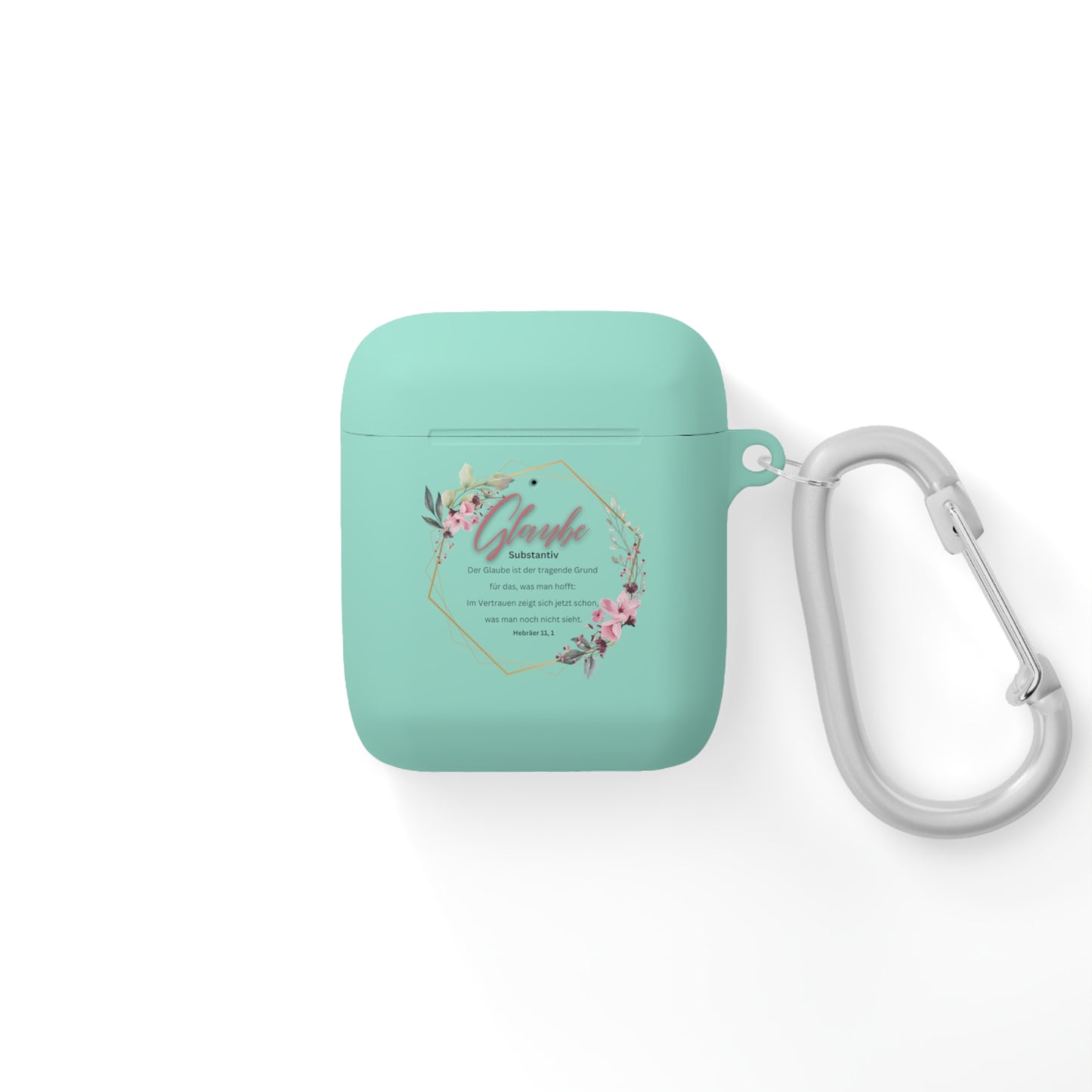 Glaube Substantiv (rosa) - AirPods und AirPods Pro Case Cover