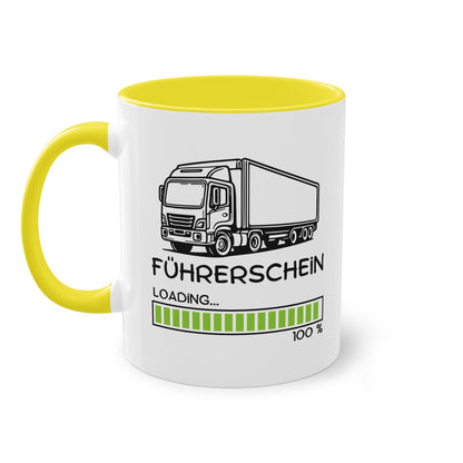 LKW Führerschein loading - Zwei-Ton-Tasse