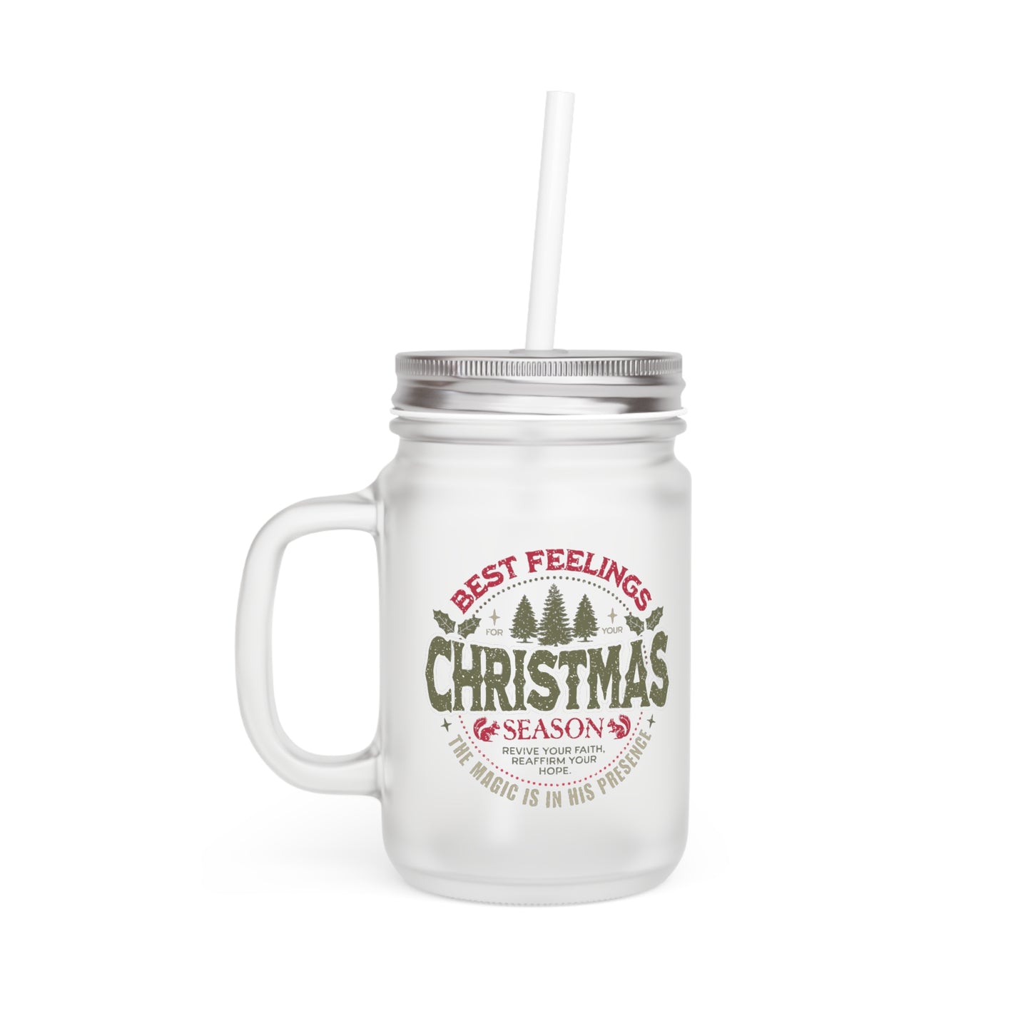 Best feelings Christmas Season - Mason Jar