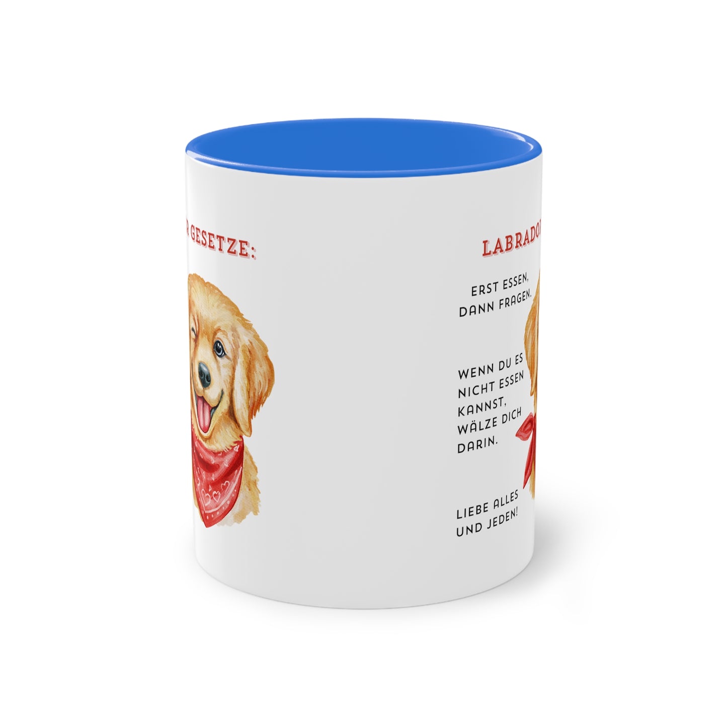 Labrador Gesetze - Zwei-Ton-Kaffeetasse