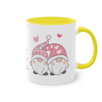 Wichtel Love - Zwei-Ton-Kaffeetasse