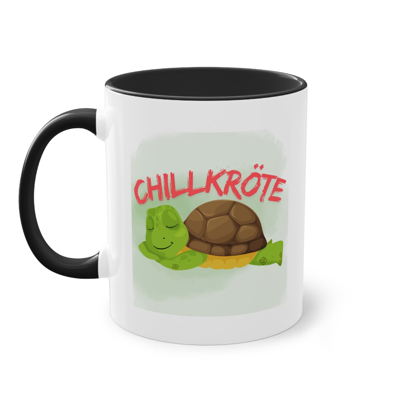 Chillkröte - Zwei-Ton-Kaffeetasse