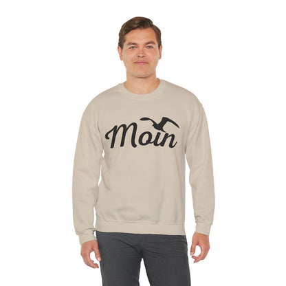 Unisex Sweatshirt - Moin mit Möwe