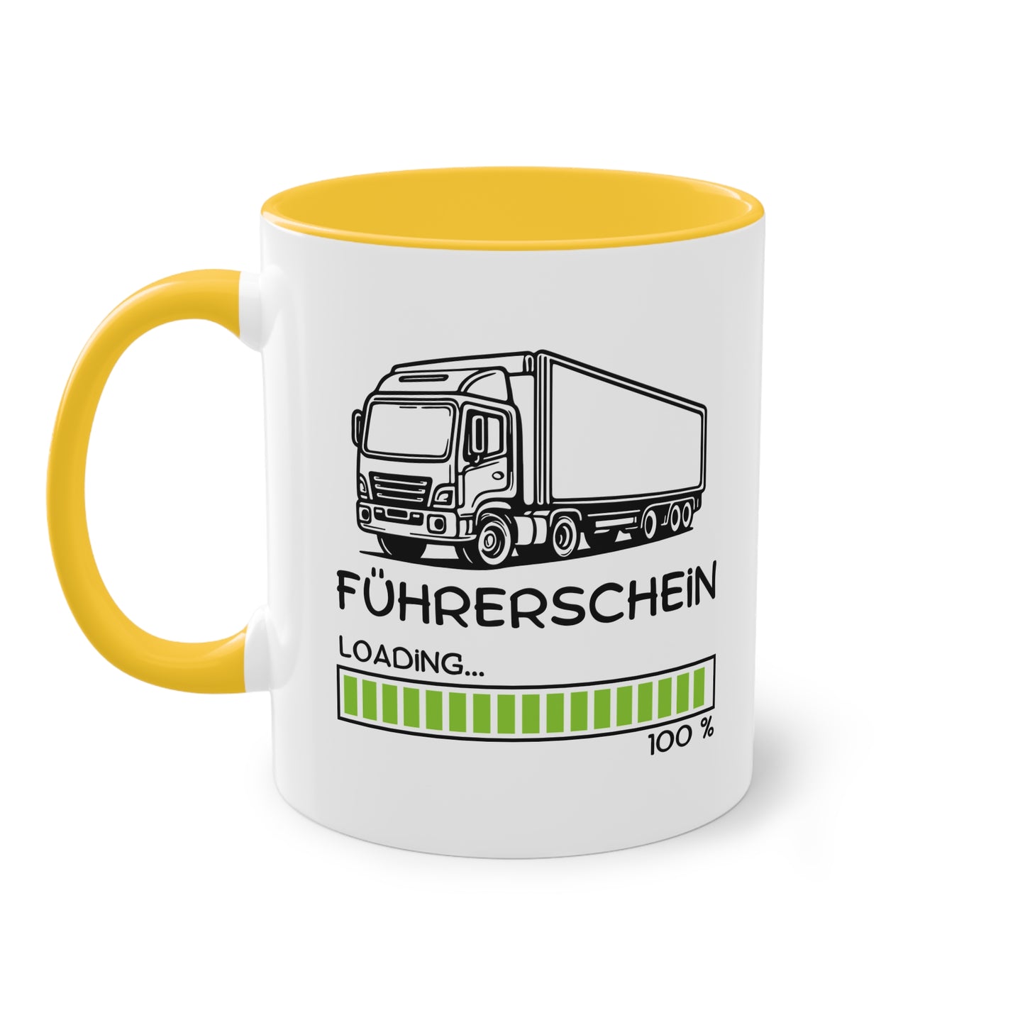 LKW Führerschein loading - Zwei-Ton-Tasse