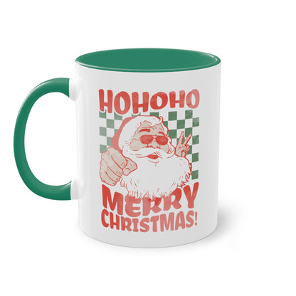 Hoho Merry Christmas - Zwei-Ton-Kaffeetasse