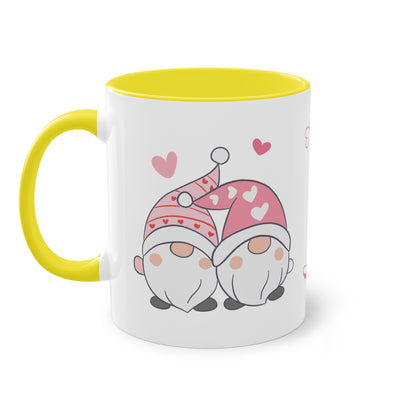 Wichtel Love - Zwei-Ton-Kaffeetasse