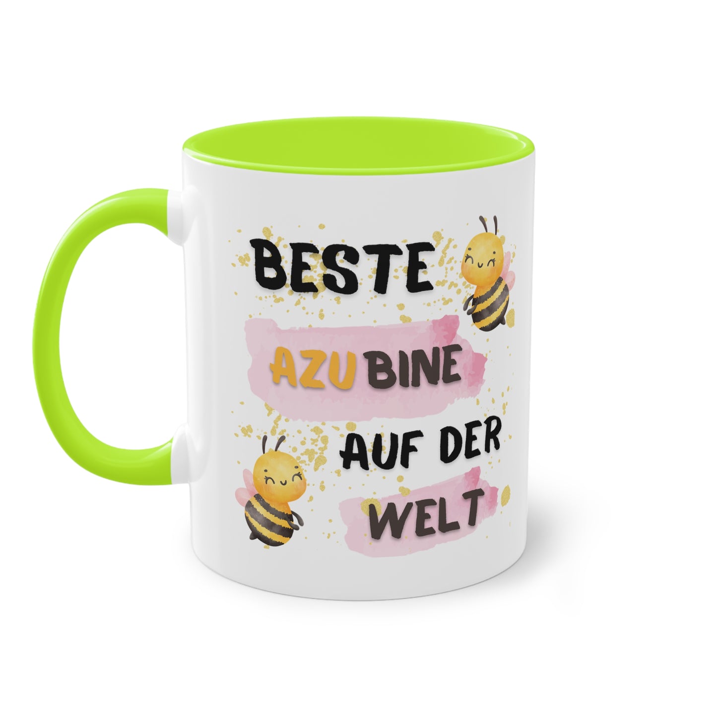 Beste Azubine auf der Welt - Zwei-Ton-Kaffeetasse