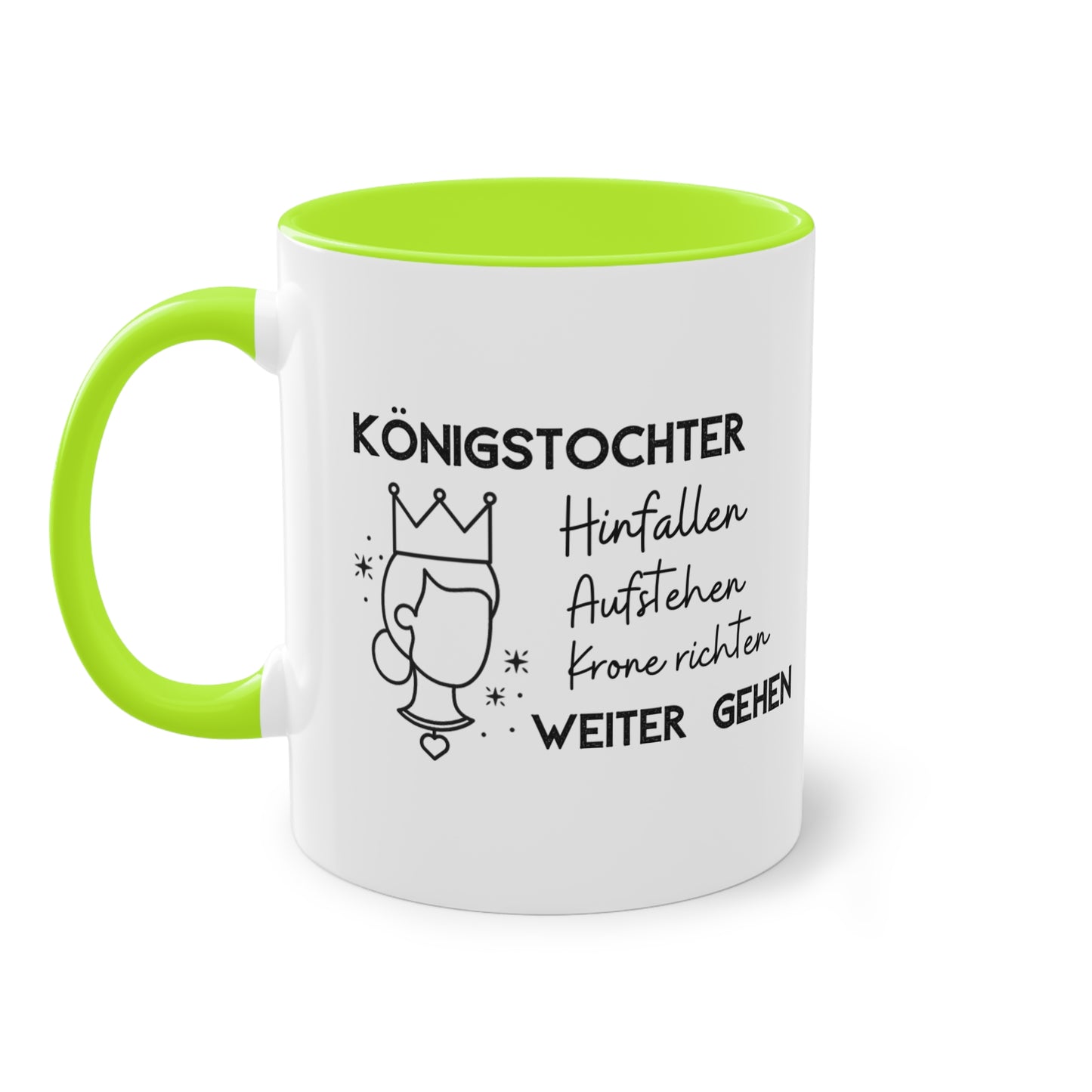 Königstochter - Zwei-Ton-Tasse