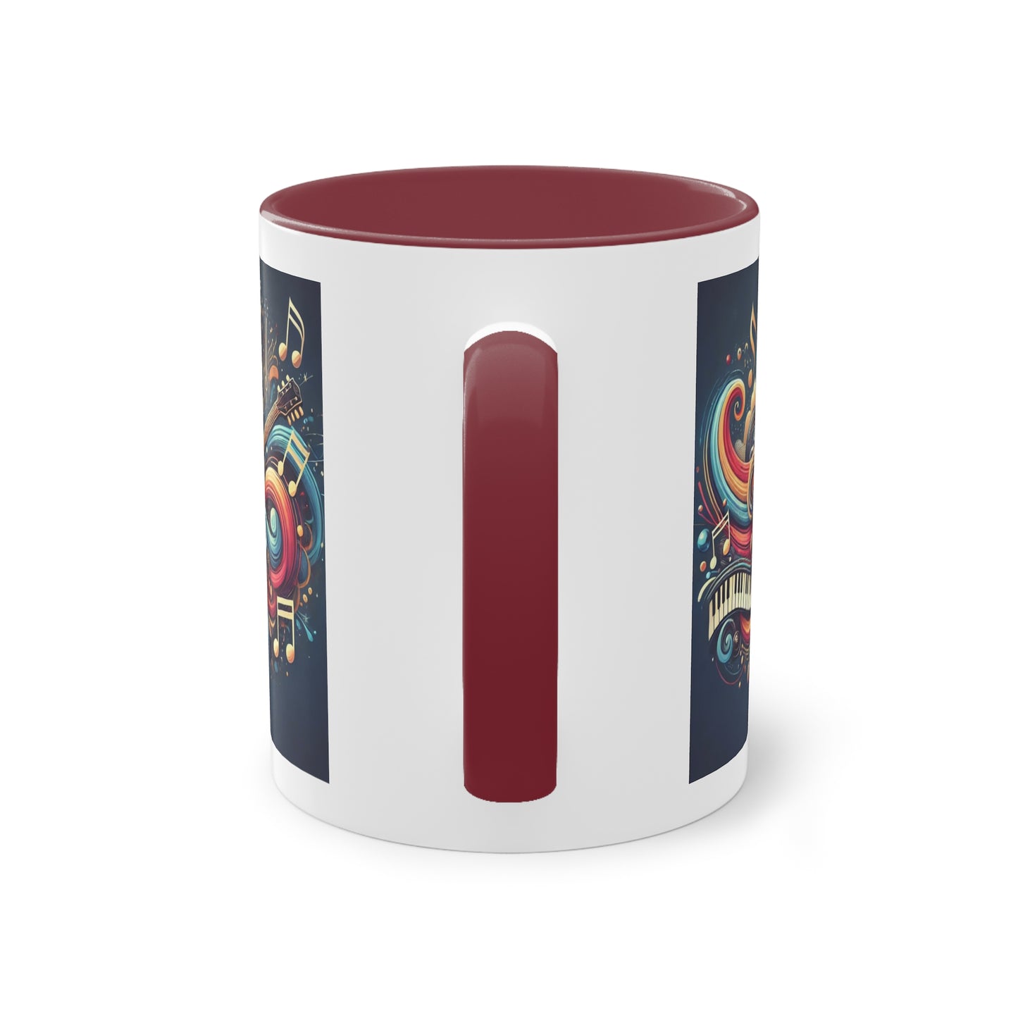 Music the strongest - Zwei-Ton-Kaffeetasse