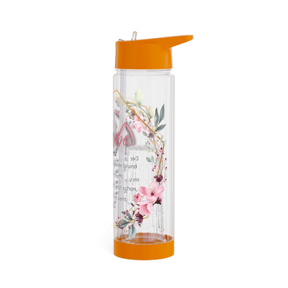 Glaube Substantiv (rosa) - Infuser-Wasserflasche