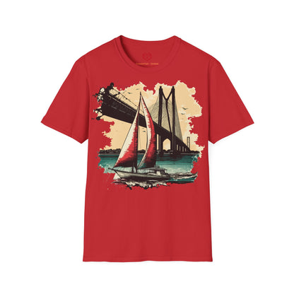 Schiff (3) - Unisex Softstyle T-Shirt