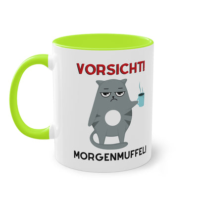 Vorsicht Morgenmuffel - Zwei-Ton-Tasse