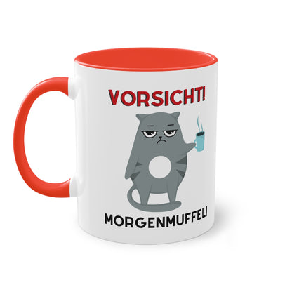 Vorsicht Morgenmuffel - Zwei-Ton-Tasse